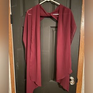 Davids Bridal Petal Sheer Chiffon Wrap